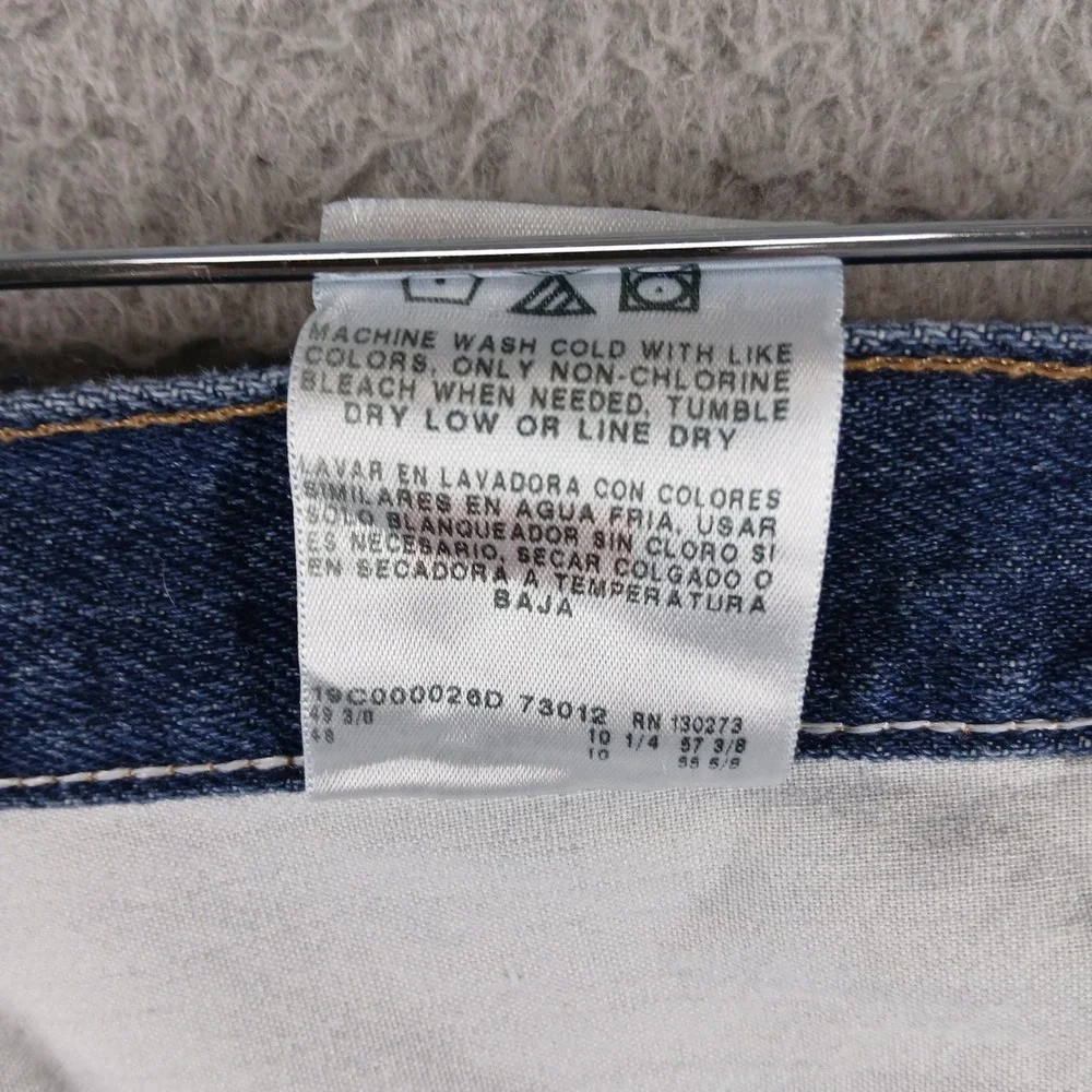 Wrangler Denim Shorts 46 Relaxed Fit 606W3MS Dark Wash‎ Cotton